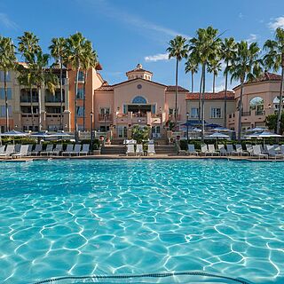 Marriott's Newport Coast Villas &mdash; Pool With Loungers and Umbrellas