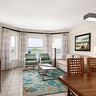 Marriott's Aruba Surf Club — Sample Living Area