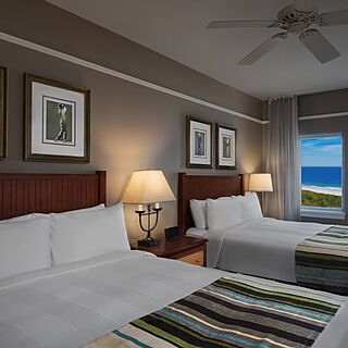 Marriott's OceanWatch Villas at Grande Dunes — Sample Bedroom with Doubles