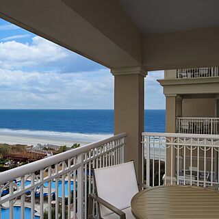 Marriott's OceanWatch Villas at Grande Dunes — Sample Balcony