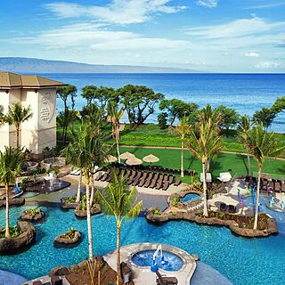 The Westin Nanea Ocean Villas — Pool With Loungers and Cabanas