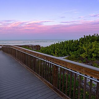 Marriott's Crystal Shores — Boardwalk at Sunset