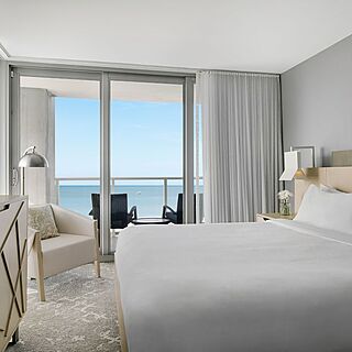 Marriott's Crystal Shores — Sample Bedroom with Balcony