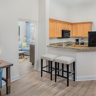 Harborside Resort at Atlantis &mdash; Sample Kitchen With Barstools