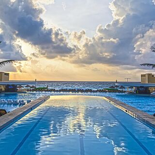 The Royal Sands — Lap Pool With Ocean View