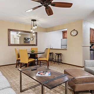 Eagle Point Resort — Sample Living Area