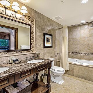 Aspen Mountain Residences — Sample Bathroom