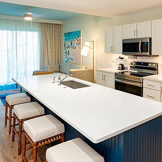 Holiday Inn Club Vacations Myrtle Beach Oceanfront — Sample Villa Kitchen