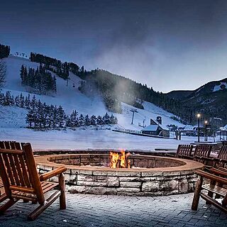 Hyatt Residence Club Beaver Creek, Mountain Lodge — Firepit