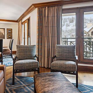 Hyatt Residence Club at Park Hyatt Beaver Creek — Sample Living Area