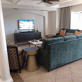 Holiday Inn Club Vacations at Orange Lake Resort - River Island — Living Room (photo from 4BR)