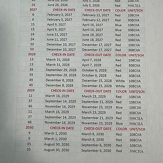 ROTATION SCHEDULE