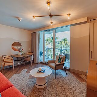 Renaissance Wind Creek Aruba - Ocean Suites — Sample Living Area
