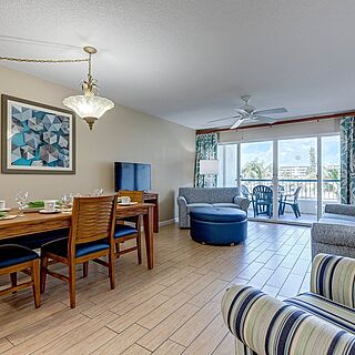 The Resort on Cocoa Beach — Sample Living Area