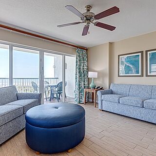 The Resort on Cocoa Beach — Sample Living Area