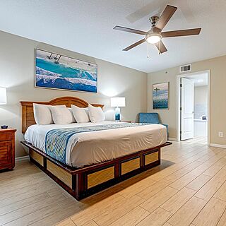 The Resort on Cocoa Beach — Sample Bedroom