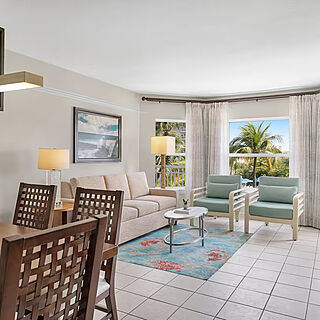 Marriott's Aruba Surf Club — Sample Living Area