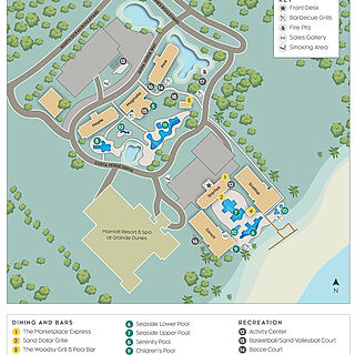 Marriott's OceanWatch Villas at Grande Dunes — Sitemap