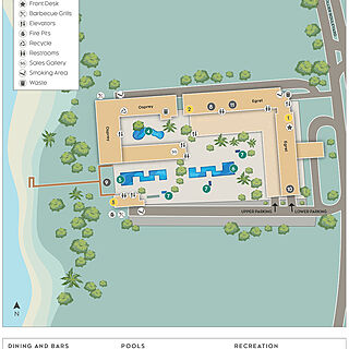 Marriott's Crystal Shores — Sitemap