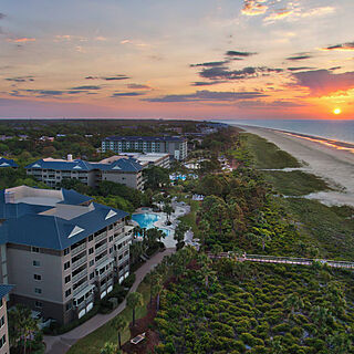 Marriott's Grande Ocean — Resort Grounds and Beach View