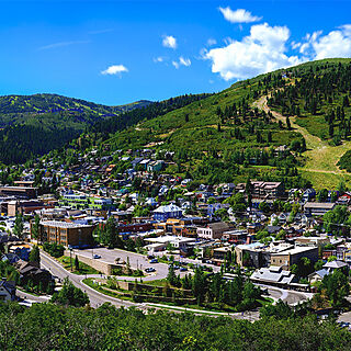 Marriott's MountainSide at Park City — Area in Summer