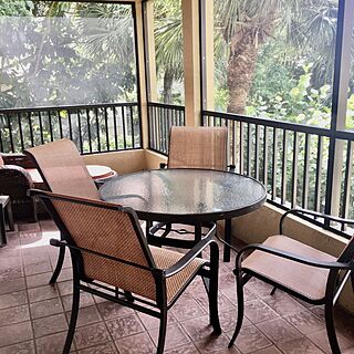 Eagle's Nest Beach Resort — Sample Villa Balcony