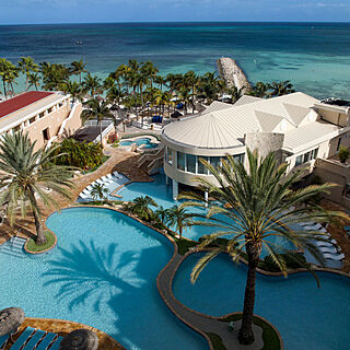 Divi Aruba Phoenix Beach Resort — Pool and Poolside Restaurant