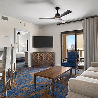 Club Wyndham Bonnet Creek Resort — Sample Living Area