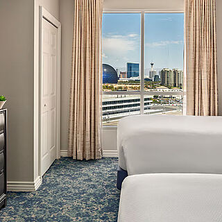 Club Wyndham Grand Desert — Sample Bedroom with Doubles