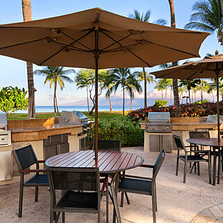The Westin Kaanapali Ocean Resort Villas — Grilling and Picnic Area With Ocean View
