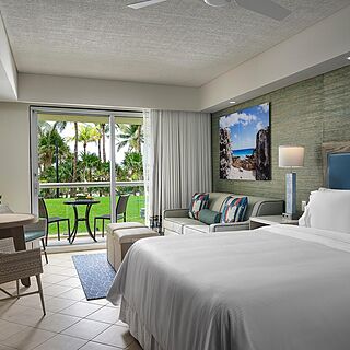 The Westin Lagunamar Ocean Resort Villas & Spa &mdash; Sample Bedroom With Attached Balcony