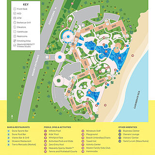 The Westin Lagunamar Ocean Resort Villas & Spa &mdash; Sitemap