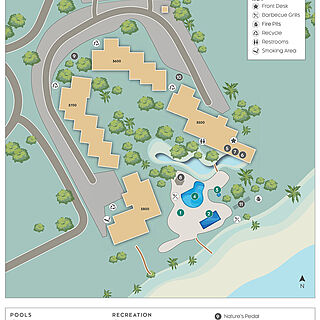 Marriott's Monarch at Sea Pines — Sitemap