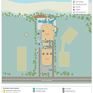 Marriott's Oceana Palms — Sitemap