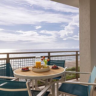 Marriott's Oceana Palms — Sample Balcony With Beach View