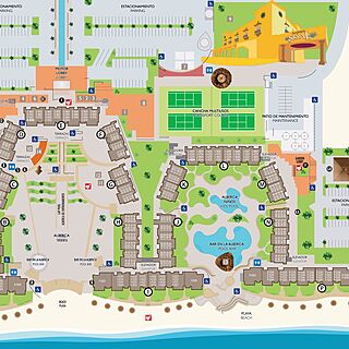 The Royal Sands — Sitemap