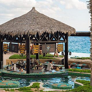 Grand Solmar Land's End Resort — Swim-Up Bar and Poolside Dining