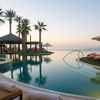 Grand Solmar Land's End Resort — Infinity Pool and Hot Tub With Beach View