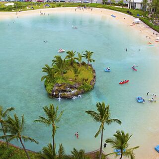 Lagoon Tower by Hilton Grand Vacations — Lagoon With Water Equipment Rentals