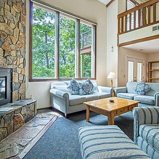 Massanutten's Mountainside Villas — Sample Living Area