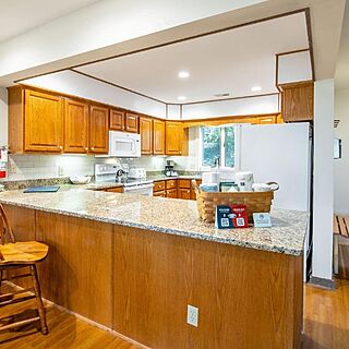Massanutten's Mountainside Villas — Sample Kitchen