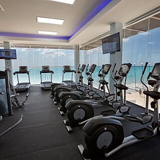 Divi Village Golf and Beach Resort &mdash; Fitness Center With Ocean View