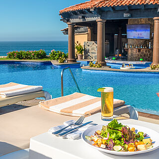 Pueblo Bonito Sunset Beach Resort & Spa — Pool With Swim-Up Bar and Grill