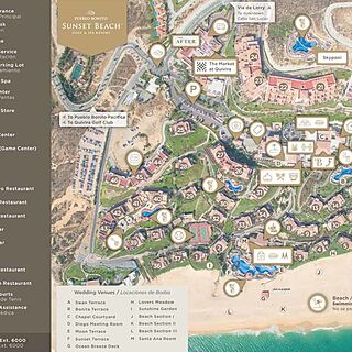 Pueblo Bonito Sunset Beach Resort & Spa — Sitemap