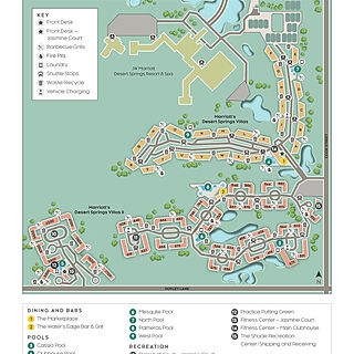 Marriott's Desert Springs Villas II — Sitemap
