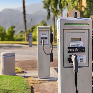 Marriott's Desert Springs Villas II — Car Charging Station