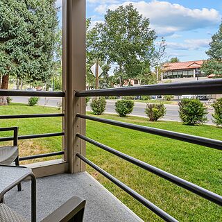 The Christie Lodge — Sample Balcony