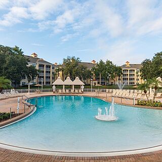 Sheraton Vistana Resort — Accessible Pool With Cabanas and Loungers