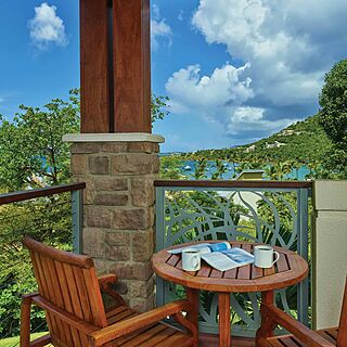 The Westin St. John - Sunset Bay Villas — Sample Balcony With Ocean View