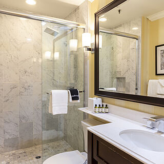 Carlsbad Inn Beach Resort — Sample Bathroom